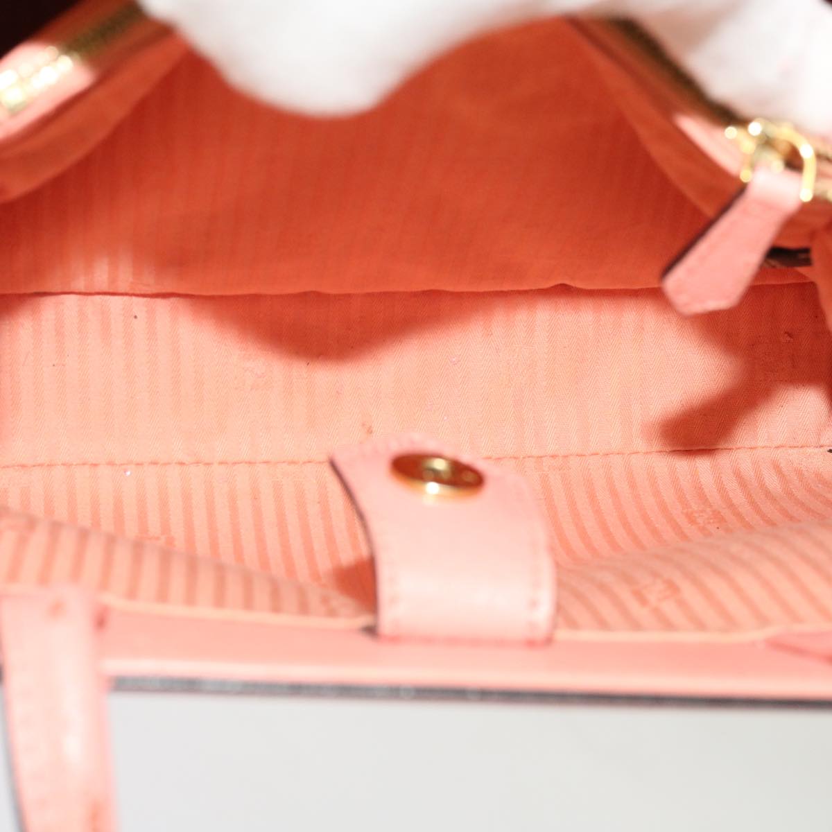 FENDI Hand Bag Leather 2way Pink 69672
