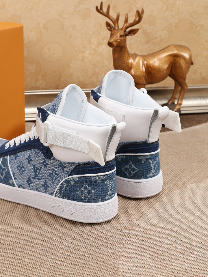 GLM - LUV High Top Blue Sneaker