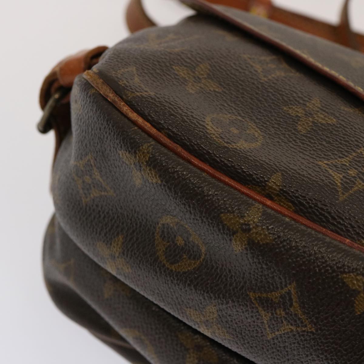 LOUIS VUITTON Monogram Saumur 30 Shoulder Bag M42256 LV 69724