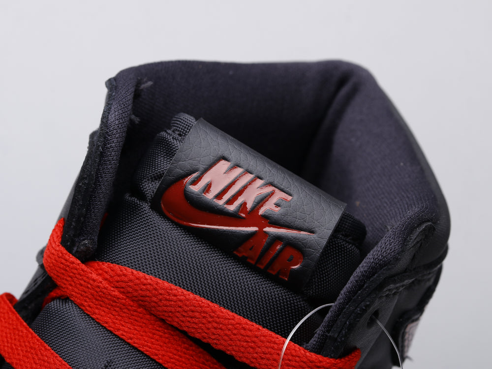 GLM - AJ1 black and red silk