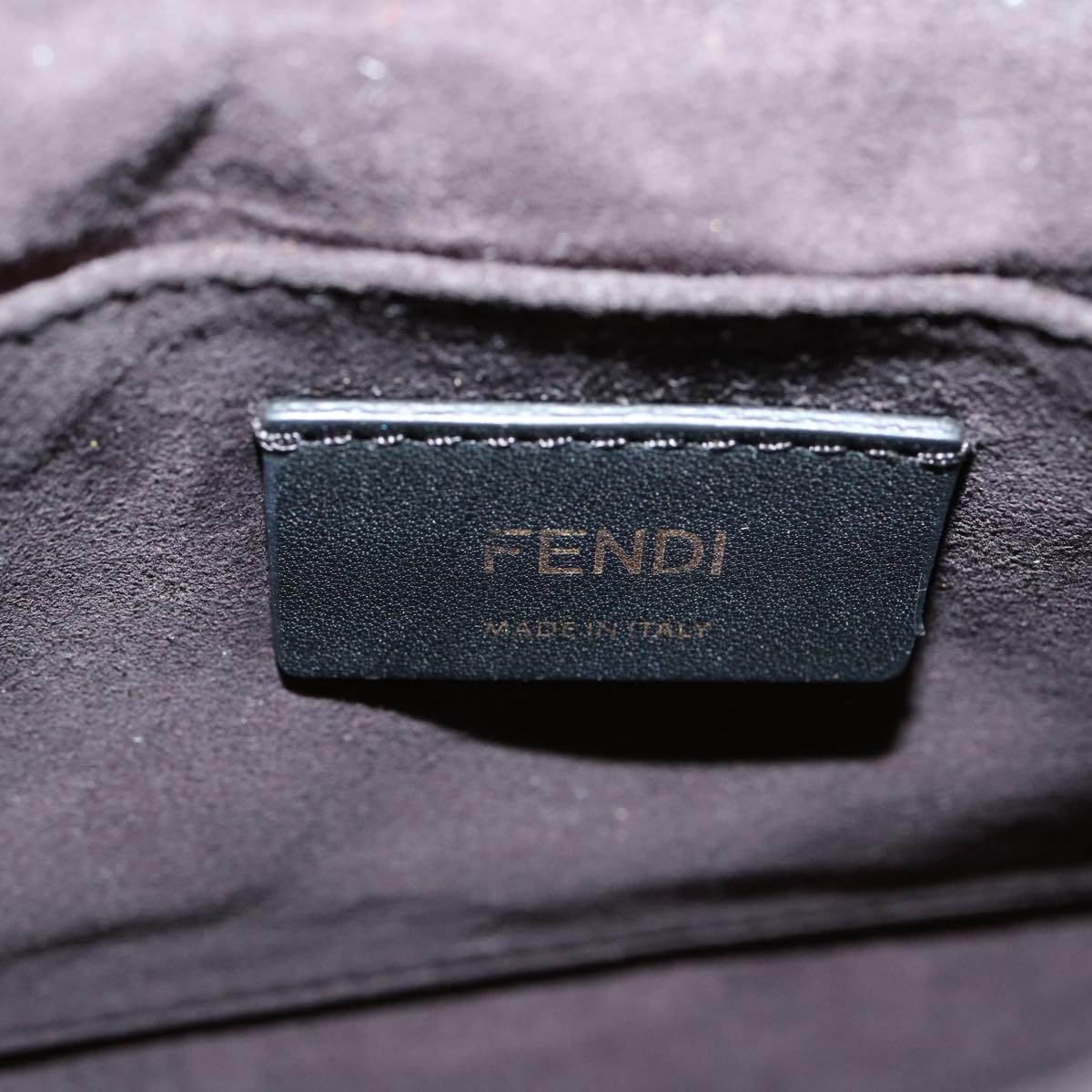 FENDI Zucca Canvas Canai Hand Bag 2way Pink Red 69973A