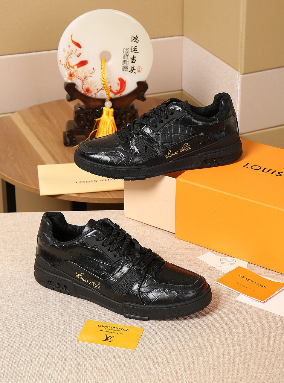 GLM - LUV Traners Vert Black Sneaker