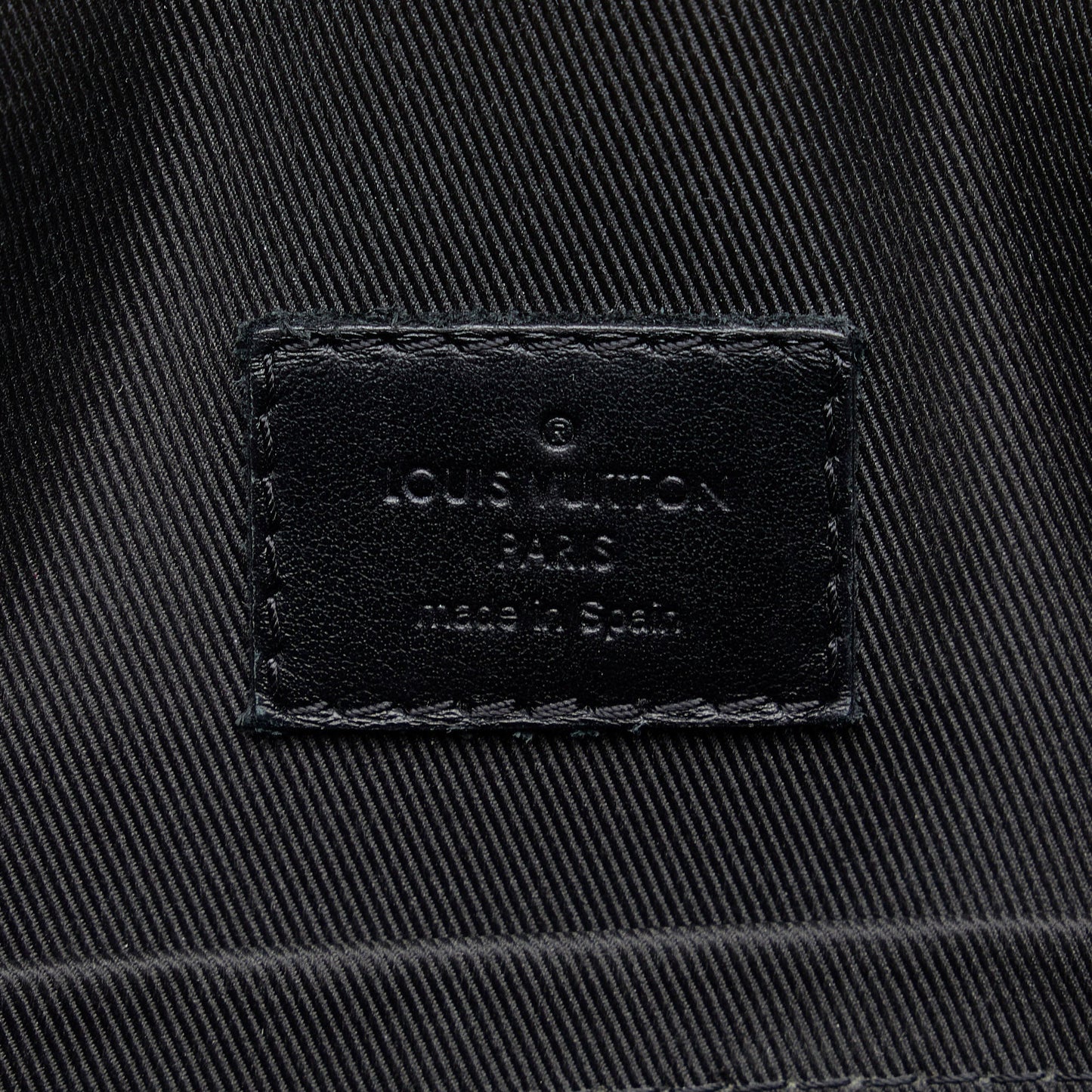 Black Louis Vuitton Monogram Shadow Sprinter Messenger Bag