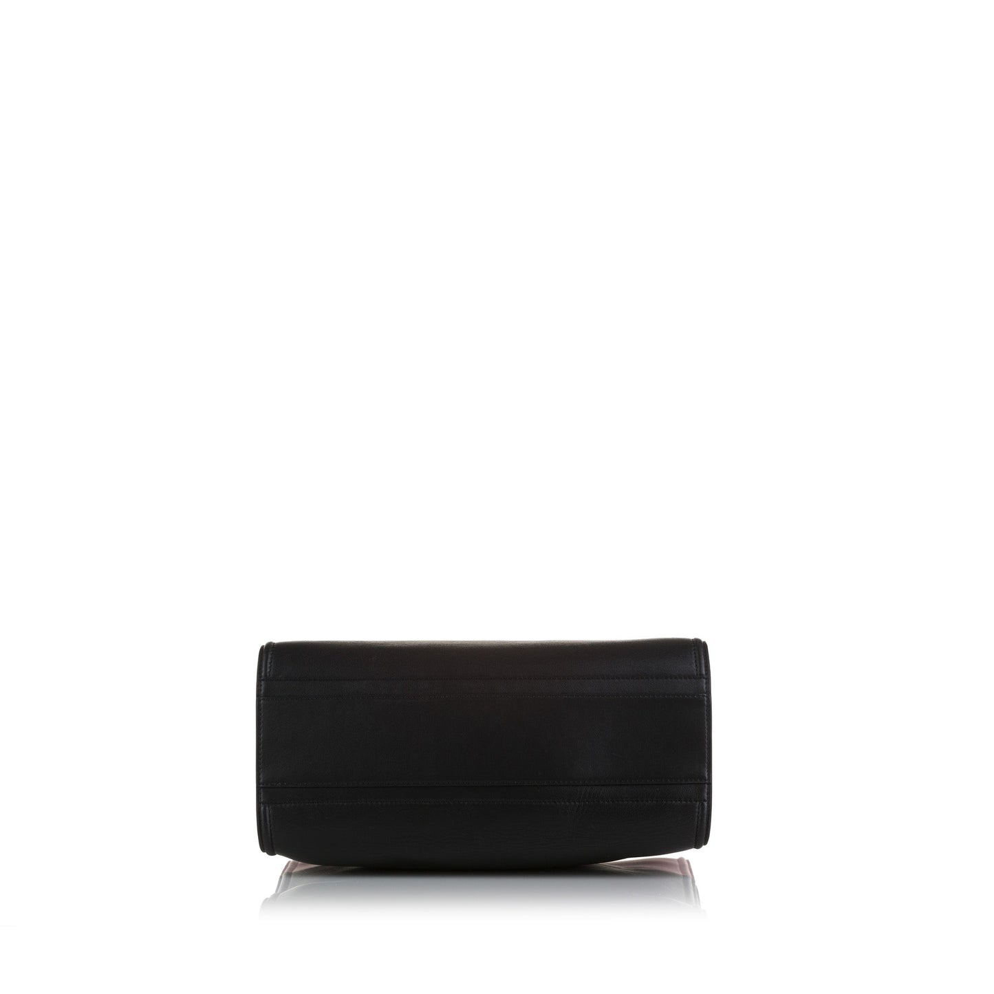 Black Alexander McQueen The Tall Story Bicolor Tote