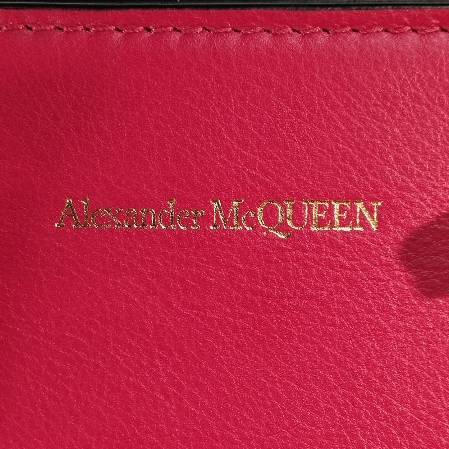 Black Alexander McQueen The Tall Story Bicolor Tote