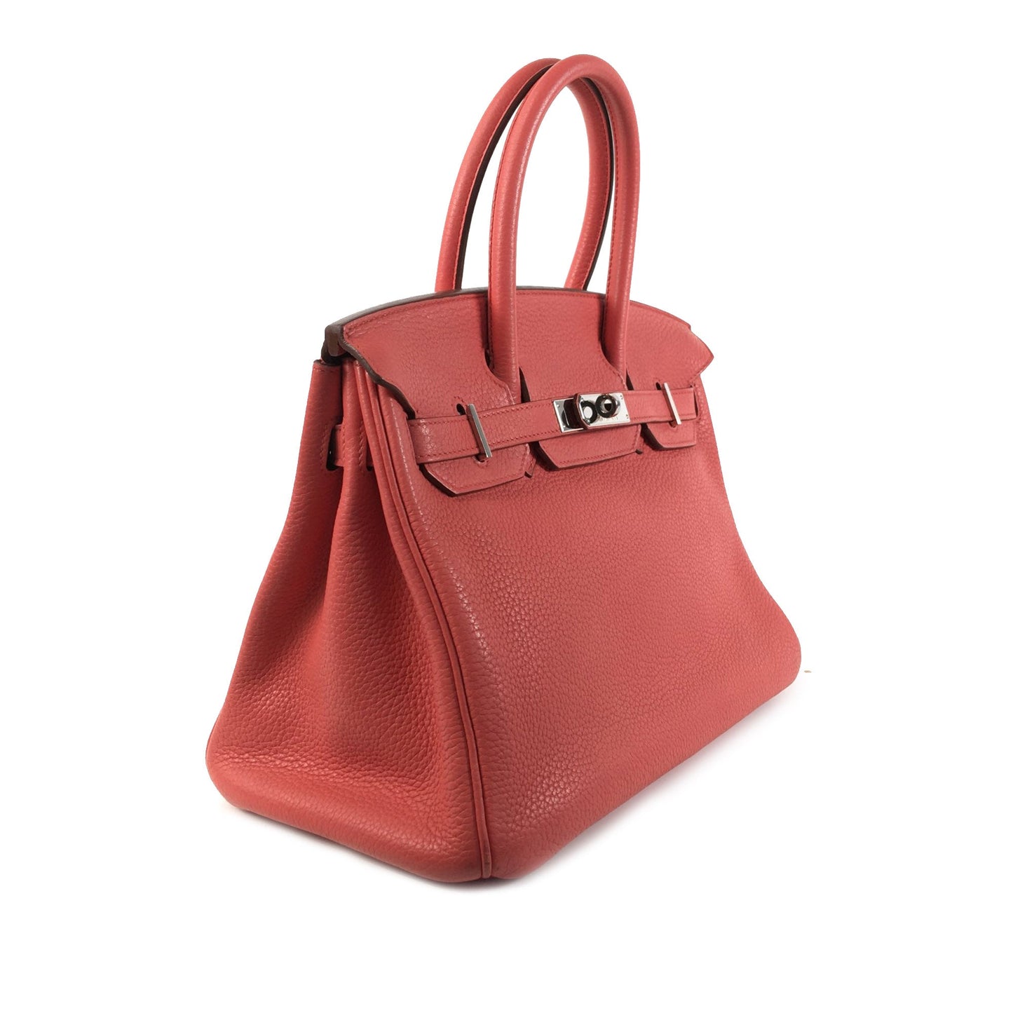 HermÃƒÆ’Ã‚Â¨s Birkin 30 Pink Clemence Palladium