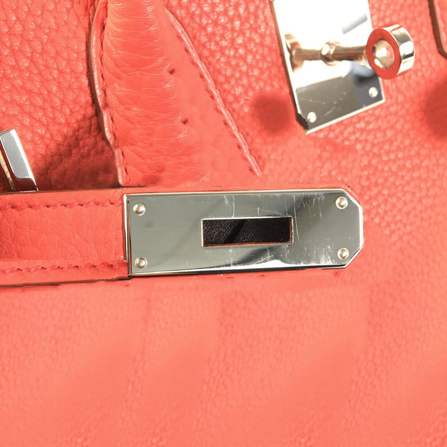 HermÃƒÆ’Ã‚Â¨s Birkin 30 Pink Clemence Palladium