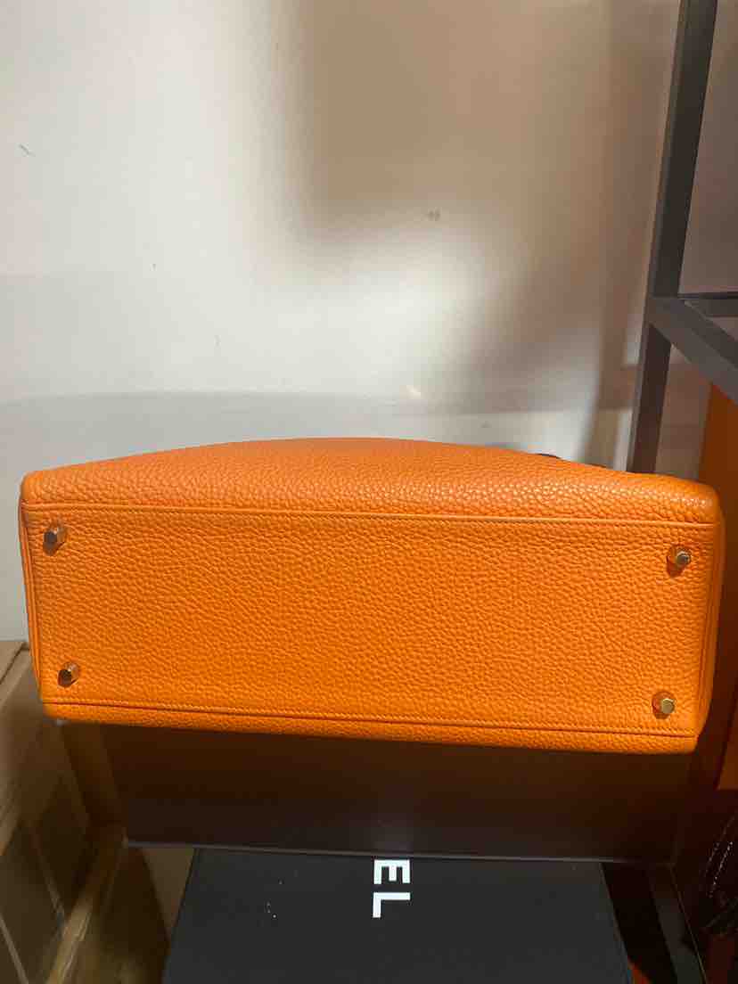 HermÃƒÆ’Ã‚Â¨s Orange Kelly 35 Bag