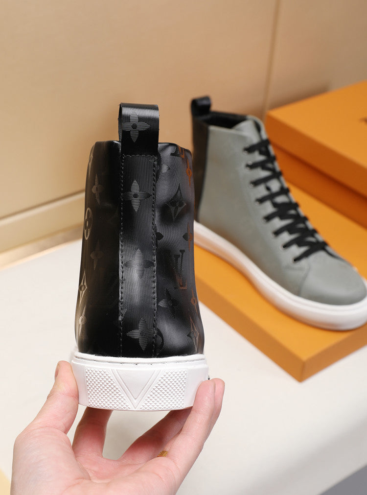 GLM - LUV Stellar Trainer Boot Gray Black Sneaker