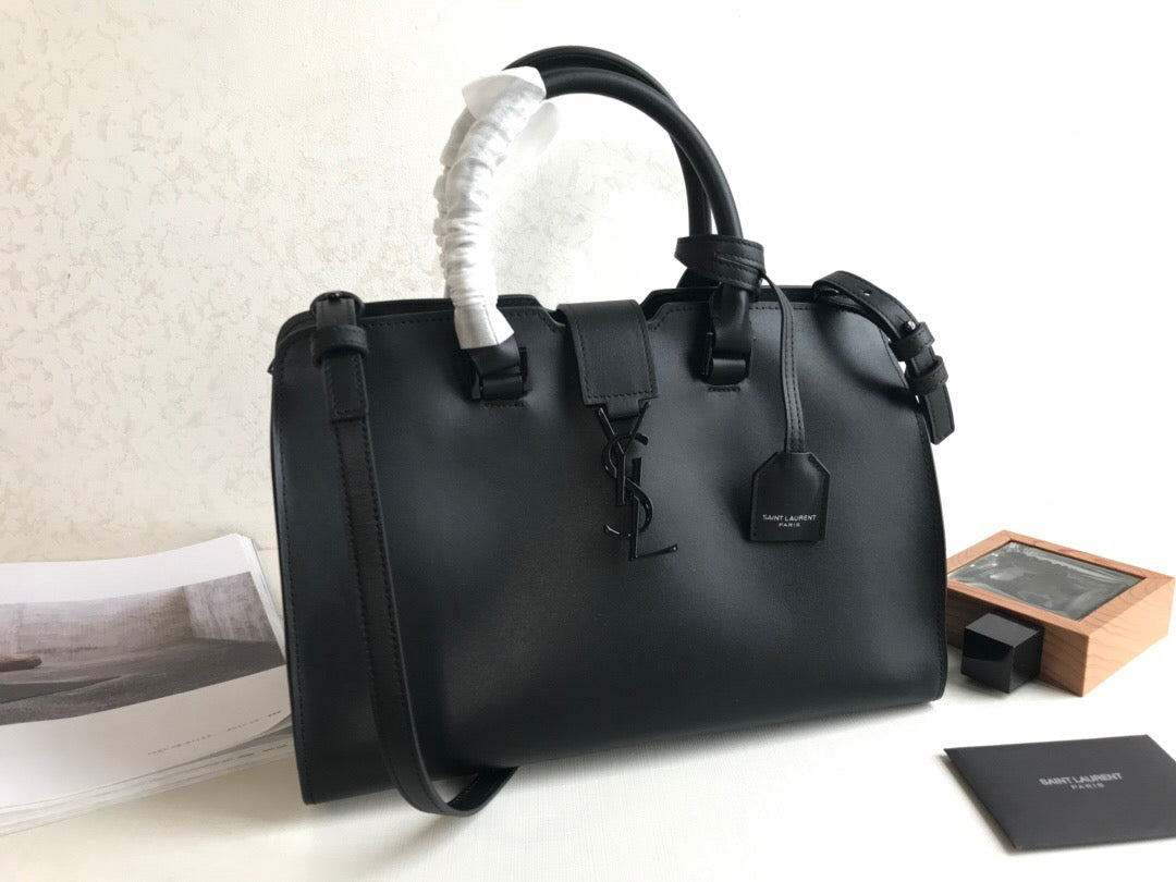GLAMI Monogram Cabas Small Black For Women 12in/31cm YSL