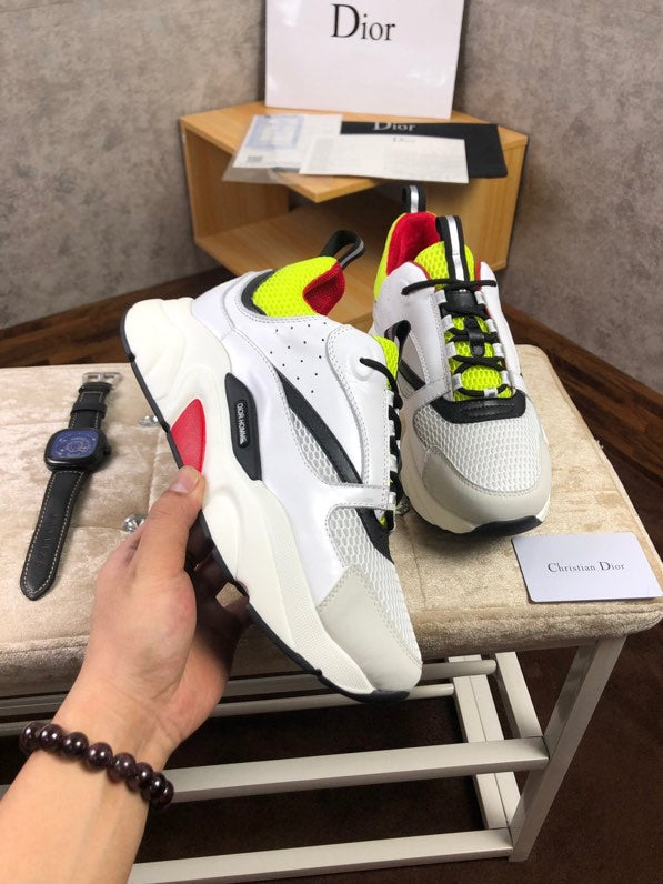 GLM - DIR B22 White And Yellow Sneaker