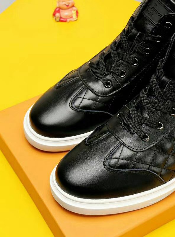 GLM - LUV HIgh Top Metal Black Sneaker