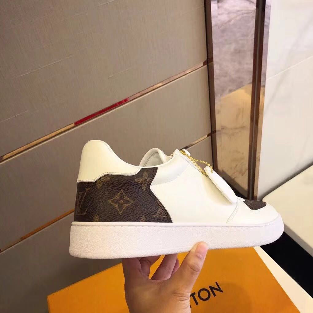 GLM - LUV Rivoli Low Brown White Sneaker