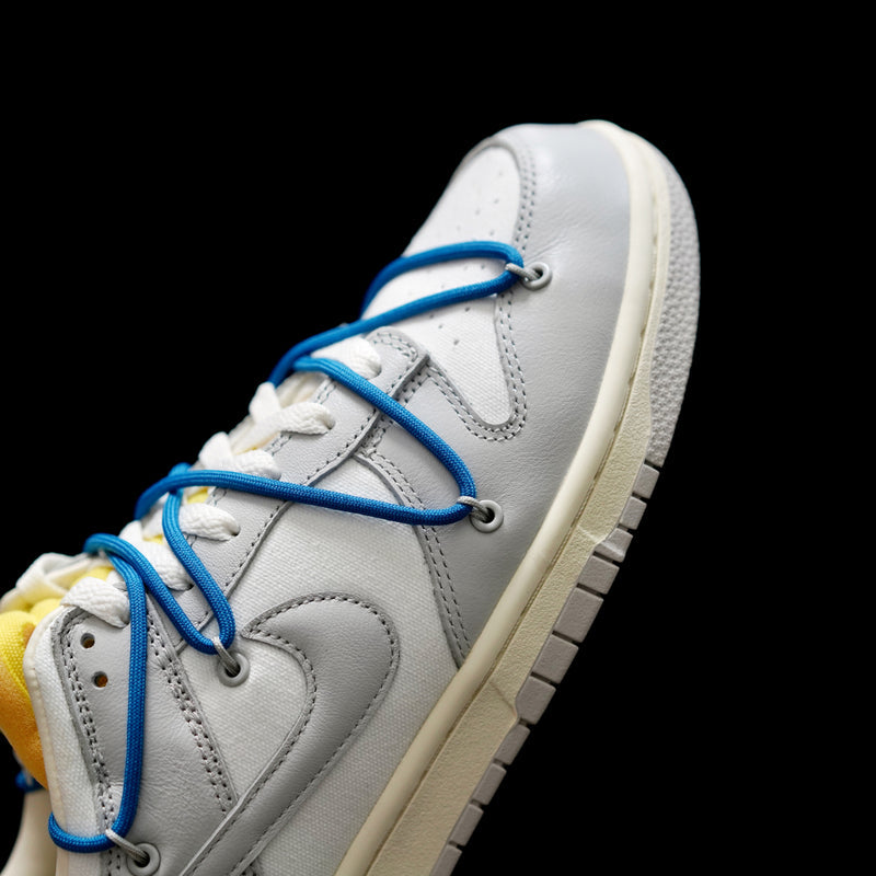 GLM - OW x Dunk (NO.10) blue shoelace yellow buckle
