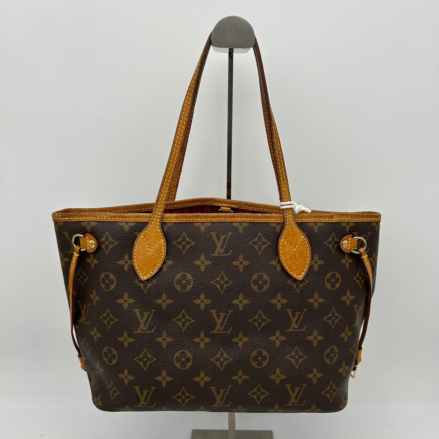Louis Vuitton Neverfull MM Monogram Brown Shoulder Tote Bag