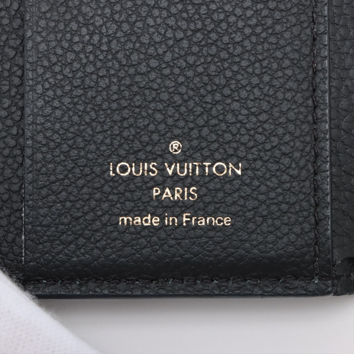 Louis Vuitton Monogram Amplant Portefolio Zoe M62935 Noir Compact Wallet