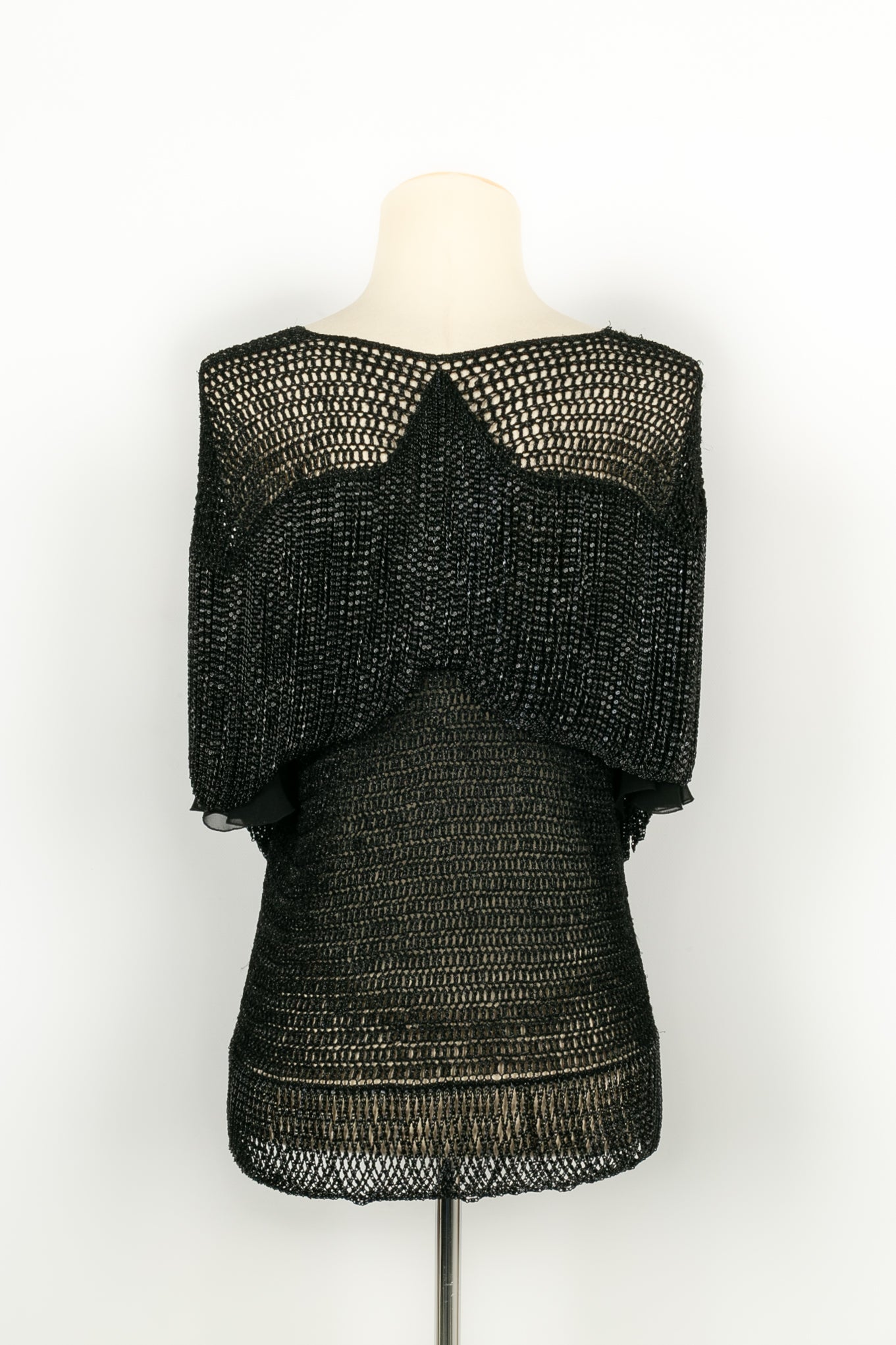 Haut noir Azzaro