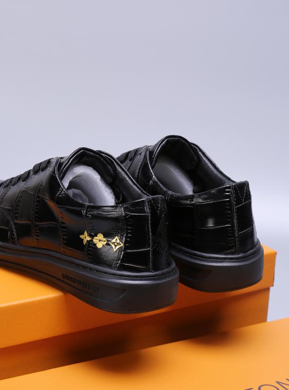 GLM - LUV Alligator Black Sneaker