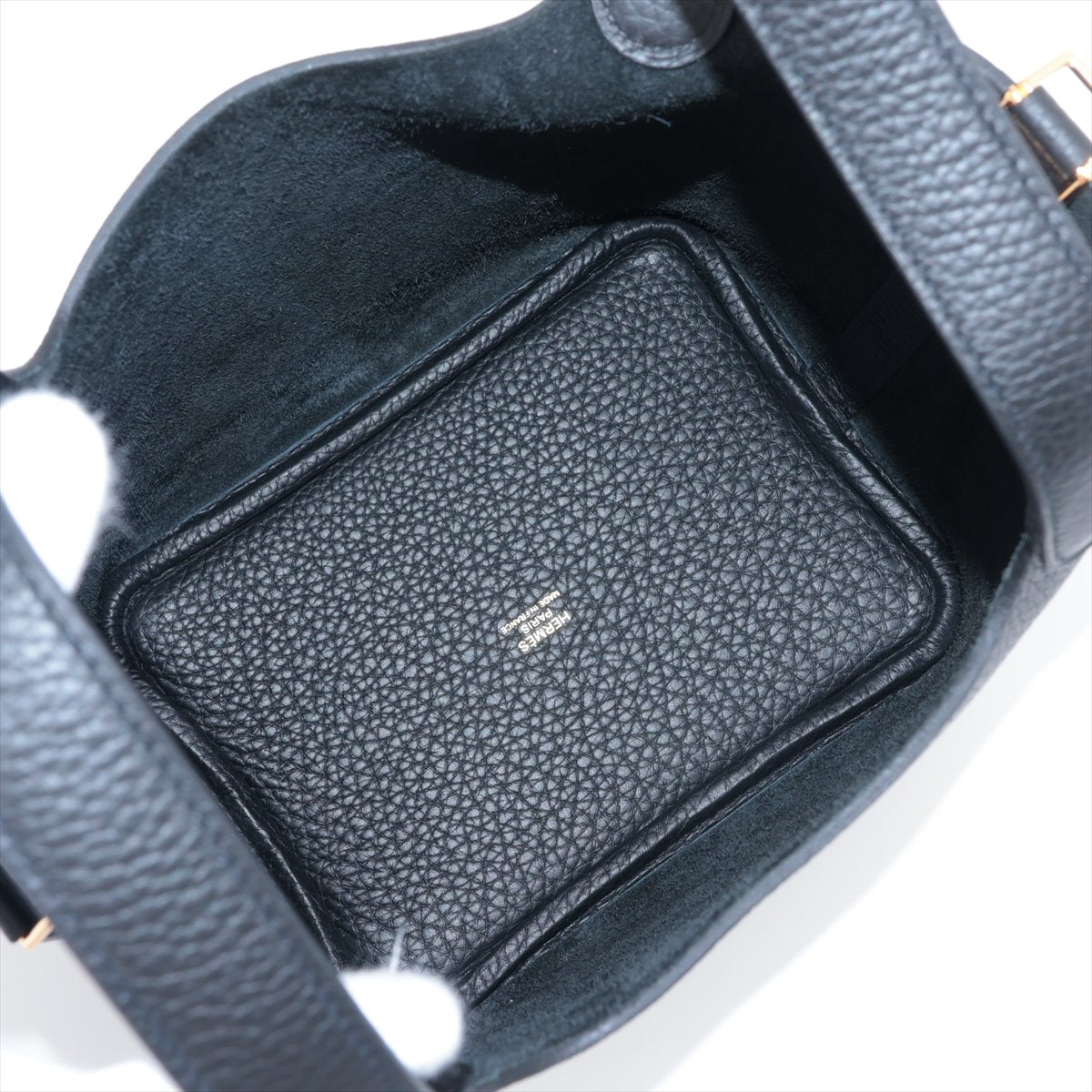 Hermes Picotin Lock 18 PM  Clemence Black G  W2024