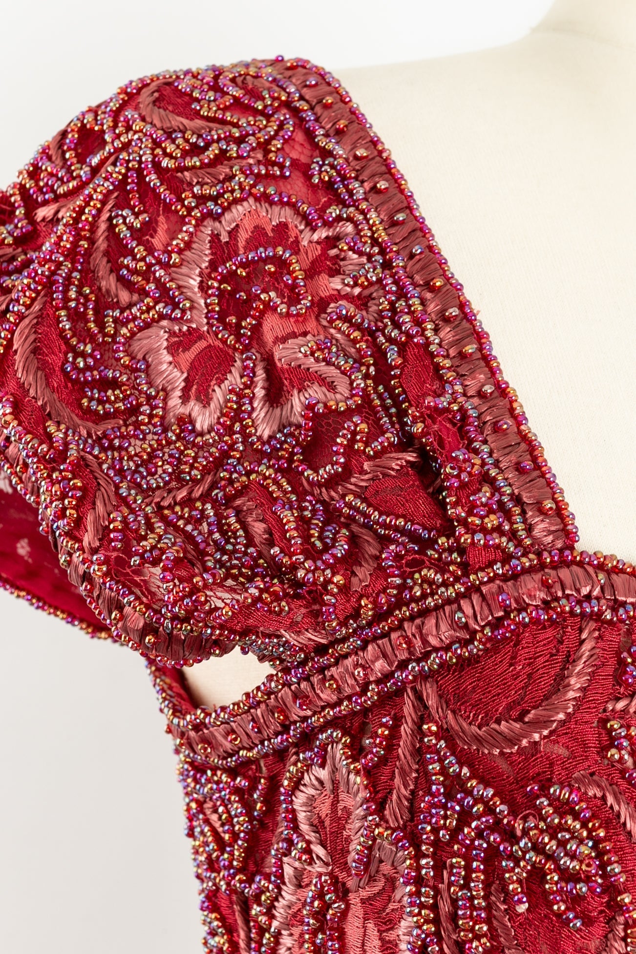 Robe du soir perlÃƒÆ’Ã‚Â©e Ungaro