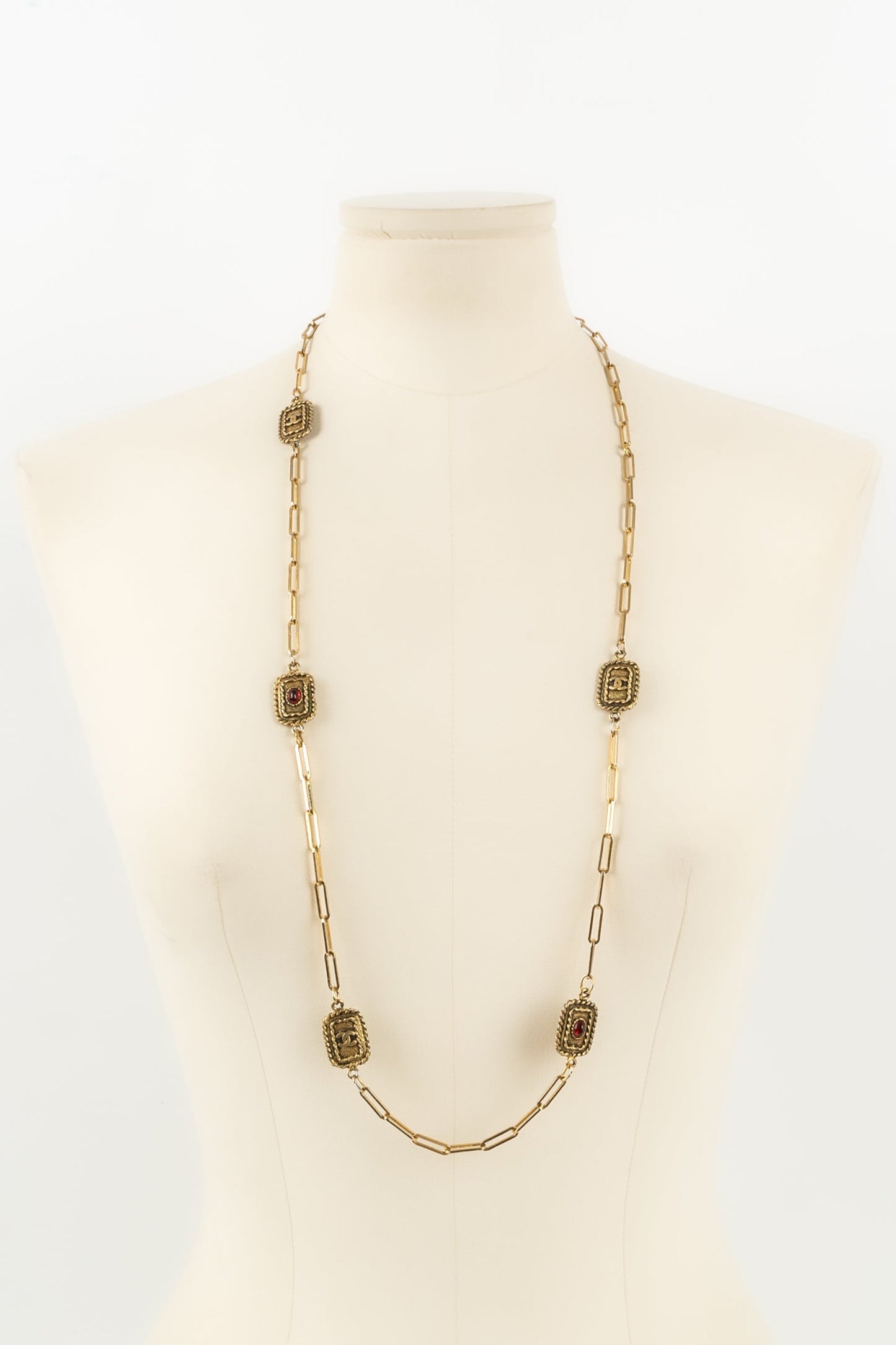 Collier dorÃƒÆ’Ã‚Â© Chanel 1984