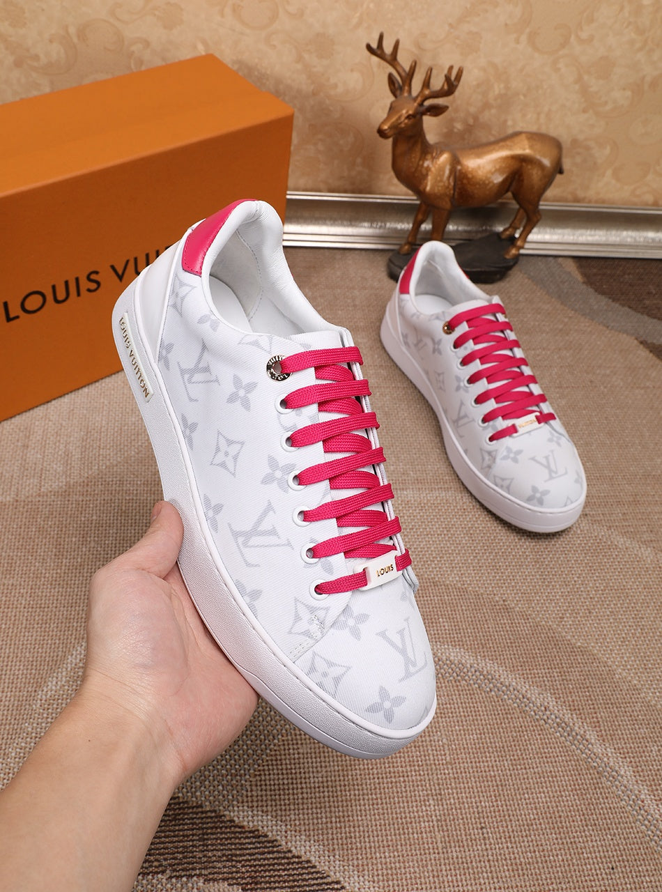 GLM - LUV Time Out Pink And White Sneaker