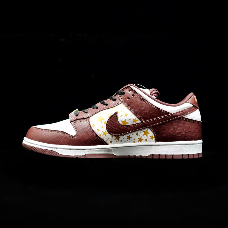 GLM - SUP x DUNK White Brown Gold