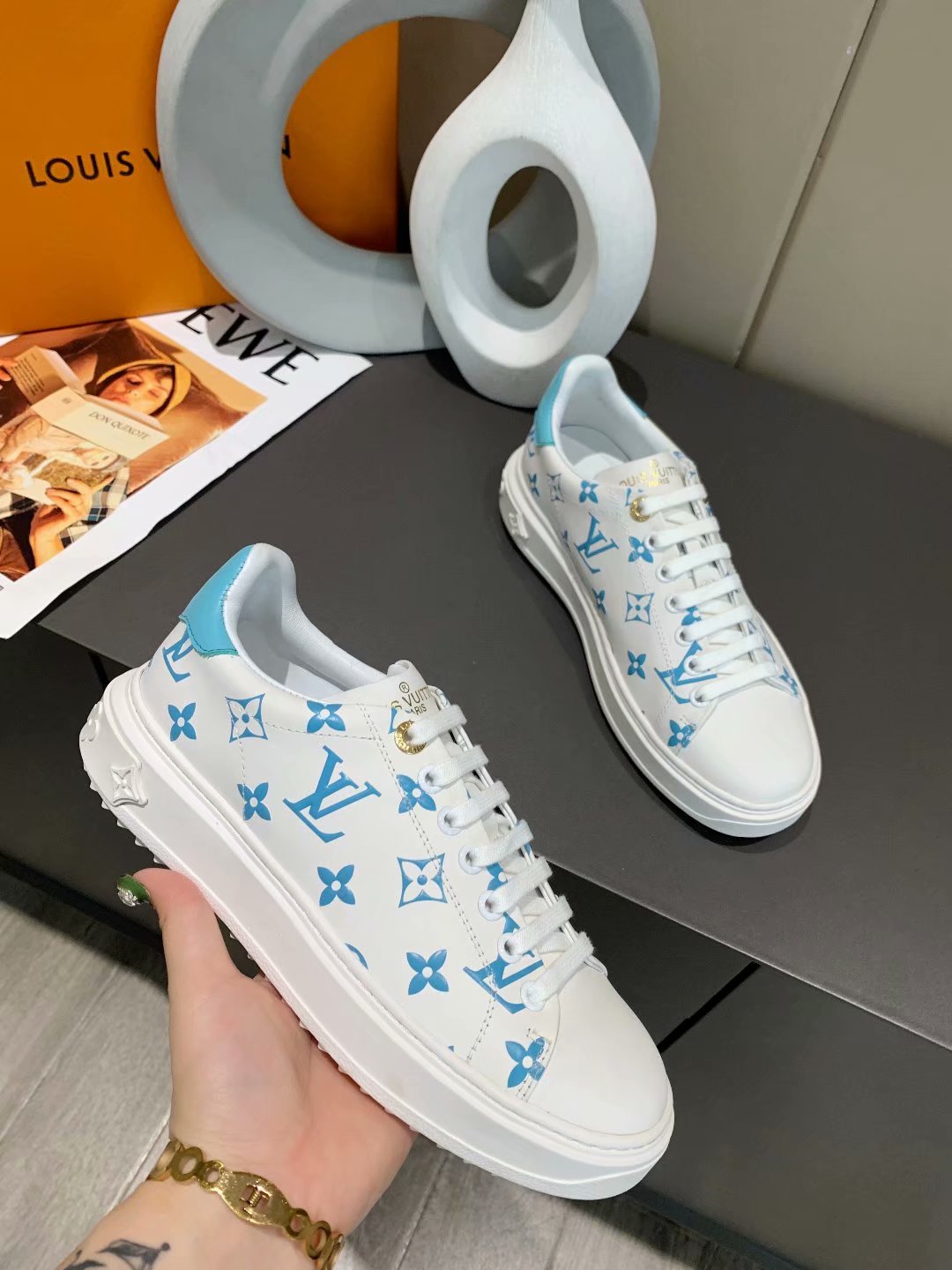 GLM - LUV Casual Low Blue White Sneaker