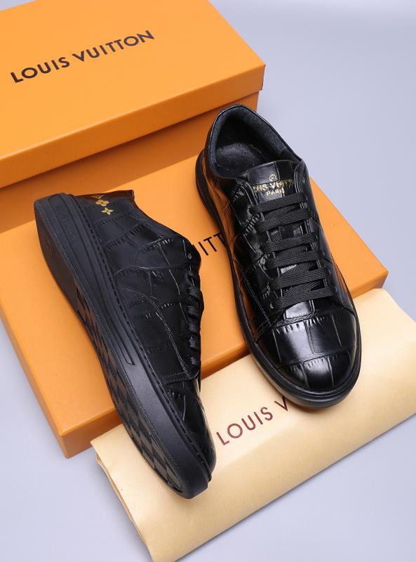 GLM - LUV Alligator Black Sneaker