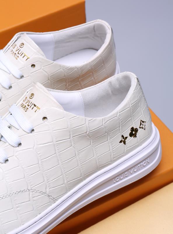 GLM - LUV Alligator White Sneaker