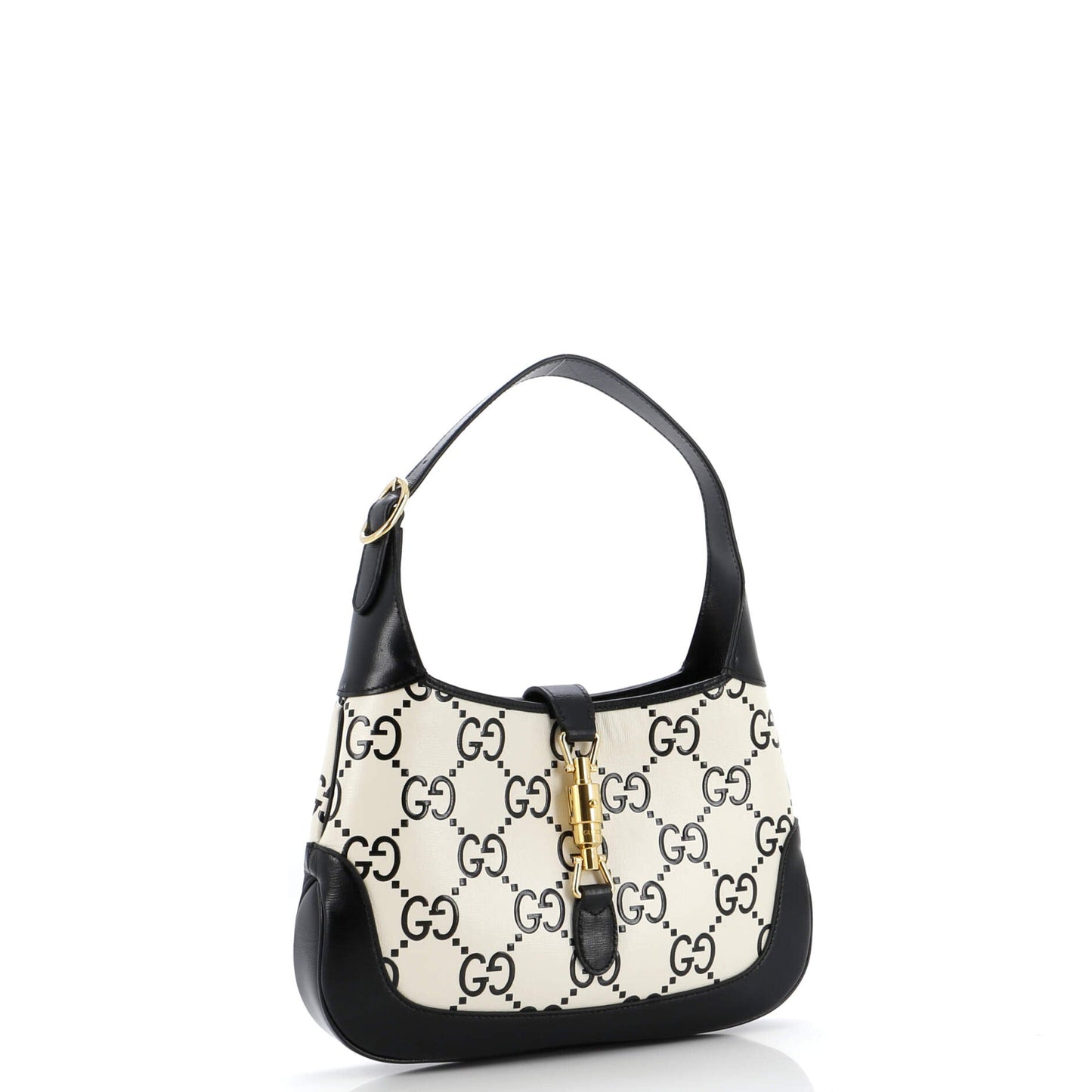 Jackie 1961 Hobo GG Embossed Leather Small