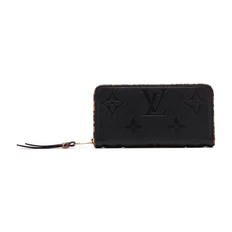 LOUIS VUITTON Lewitton Monogram Amplant Zippy Wallet Monogram Amplantor Black (Gen Gold)  Head Wallet  Head Wallet Long Wallet   Delivery] Netherlands Online