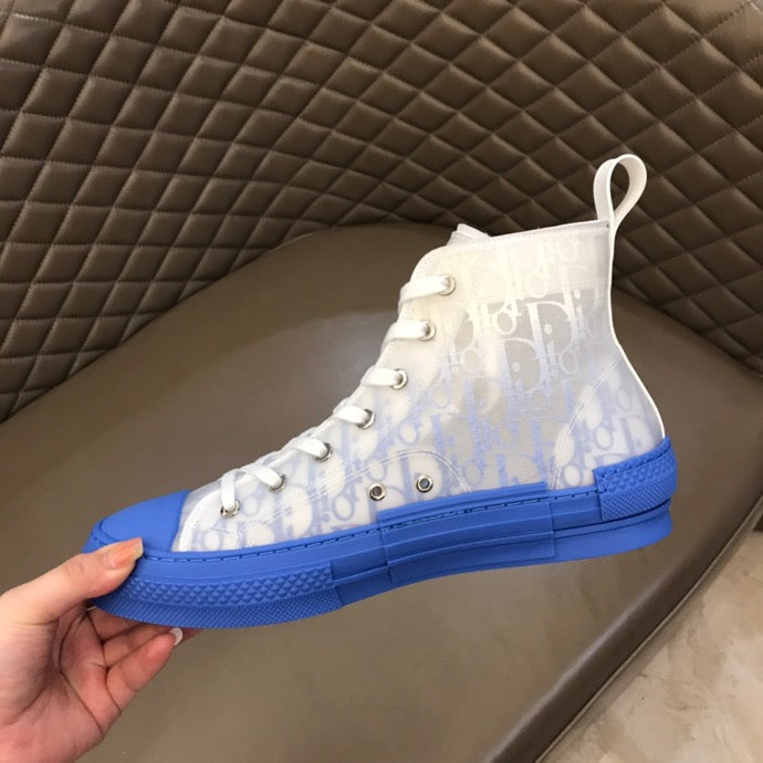 GLM - DIR B23 Oblique Gradient Blue  HIGH-TOP SNEAKER
