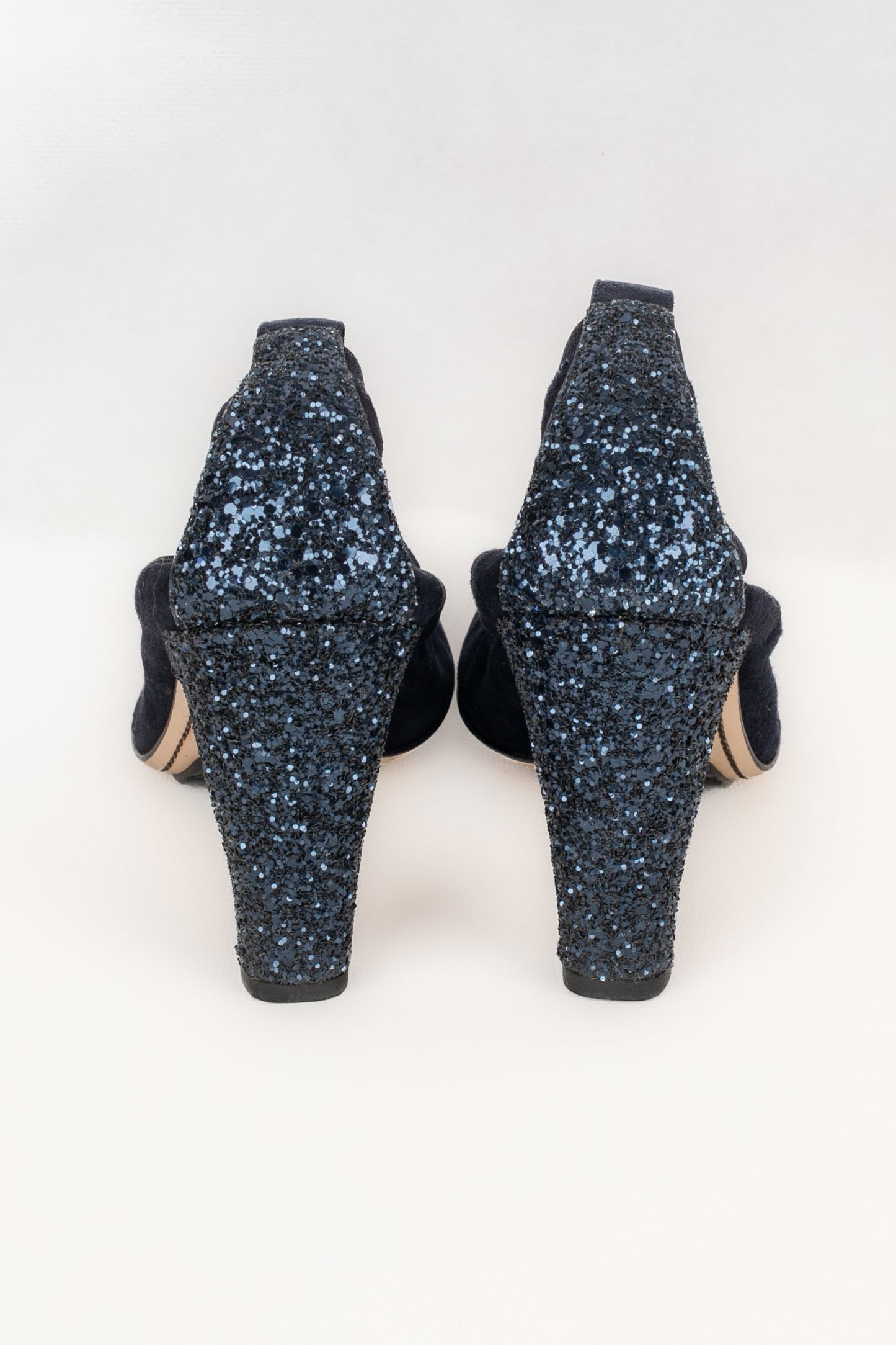 Escarpins Ã  paillettes Chanel