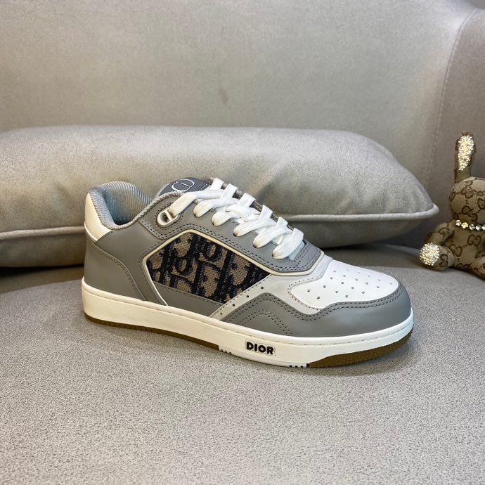 GLM - DIR B27 GREY LOW-TOP SNEAKER