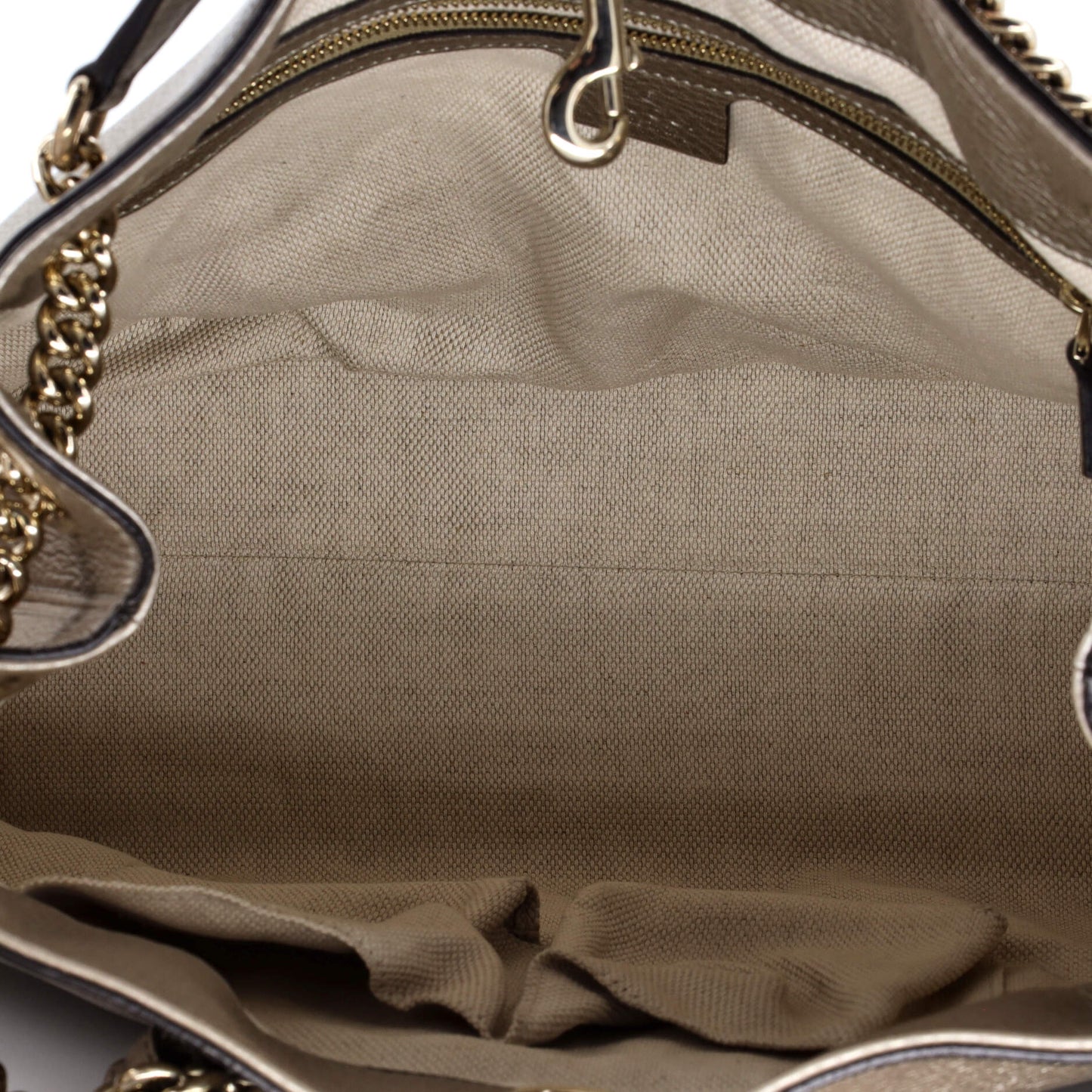 Soho Chain Strap Shoulder Bag Leather Medium