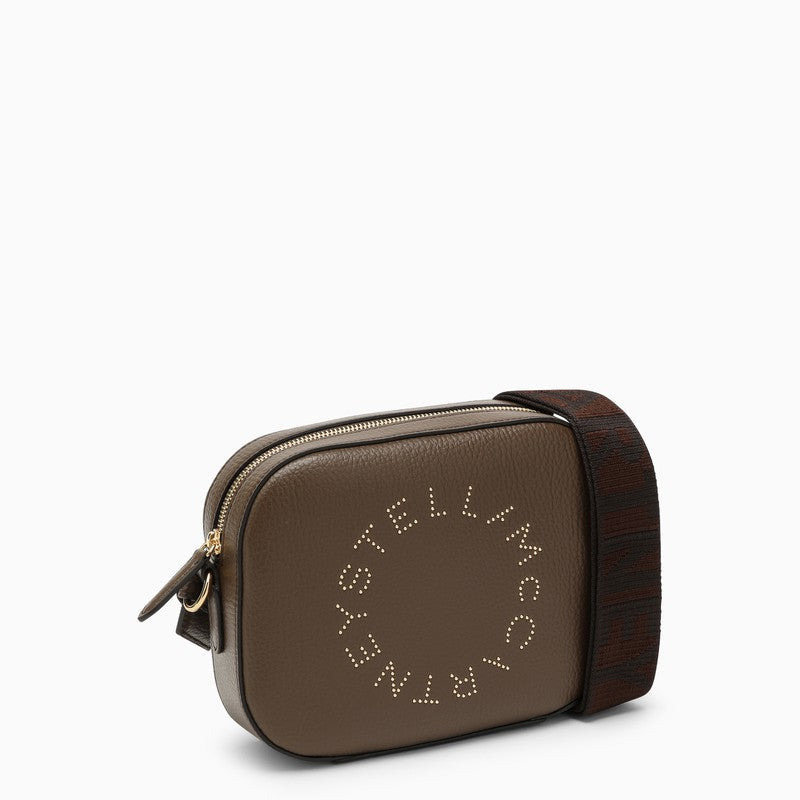 Stella Mccartney Mini Stella Logo Brown Bag Women