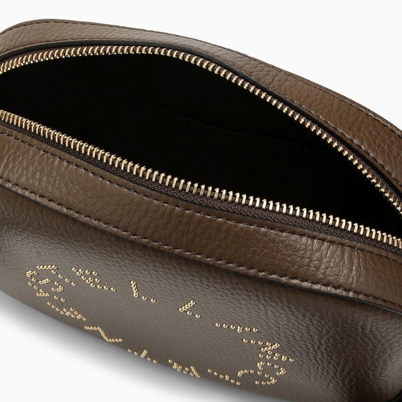 Stella Mccartney Mini Stella Logo Brown Bag Women