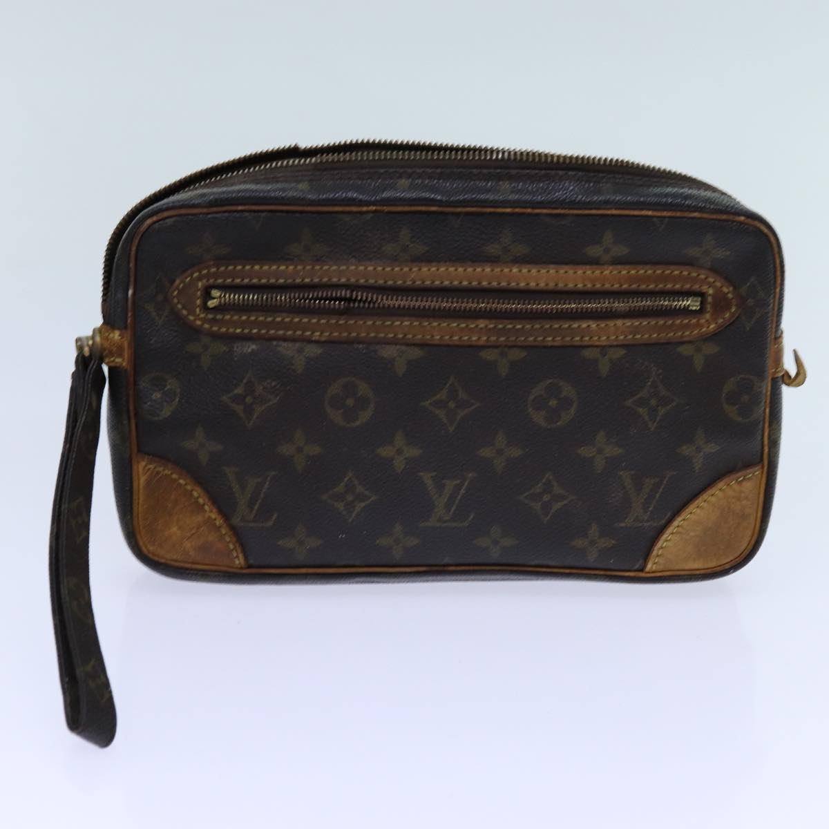 LOUIS VUITTON Monogram Clutch Bag Shoulder Bag 3Set LV 70196