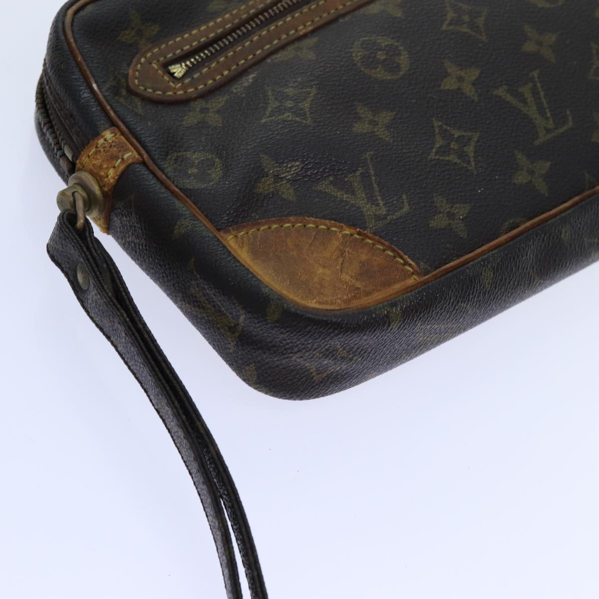 LOUIS VUITTON Monogram Clutch Bag Shoulder Bag 3Set LV 70196