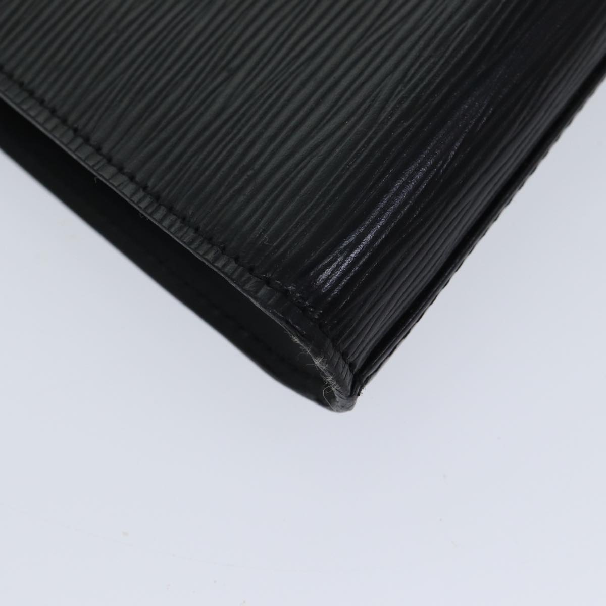 LOUIS VUITTON Epi Art Deco Clutch Bag Black M52632 LV 70216