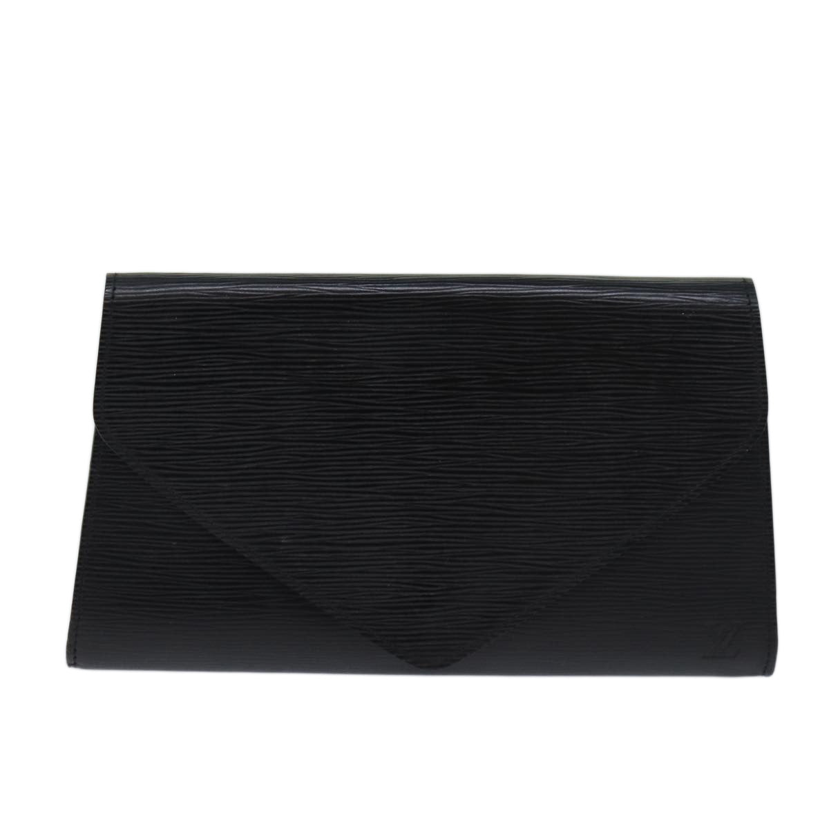 LOUIS VUITTON Epi Art Deco Clutch Bag Black M52632 LV 70216