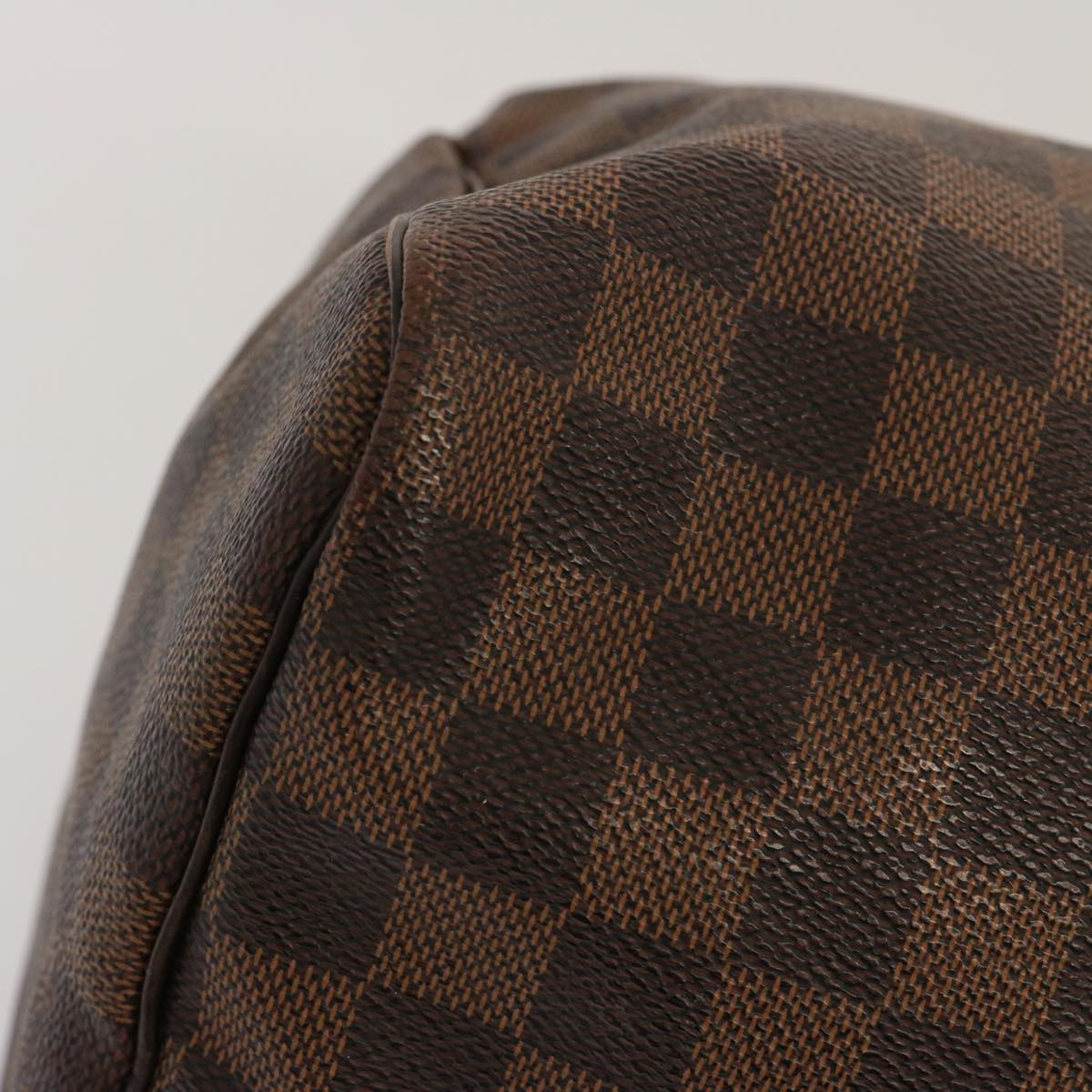 LOUIS VUITTON Damier Ebene Speedy 35 Hand Bag N41363 LV 70276