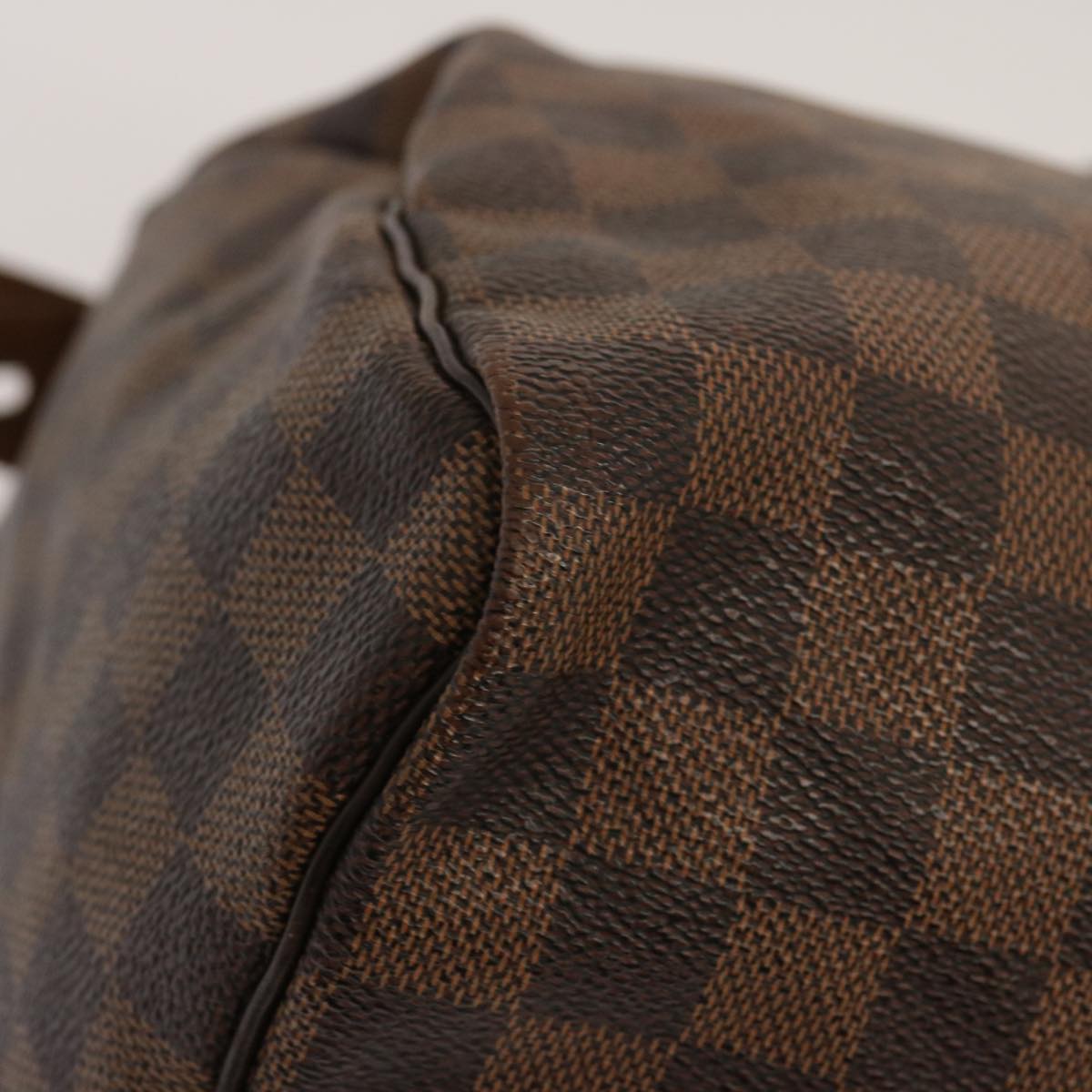 LOUIS VUITTON Damier Ebene Speedy 35 Hand Bag N41363 LV 70276