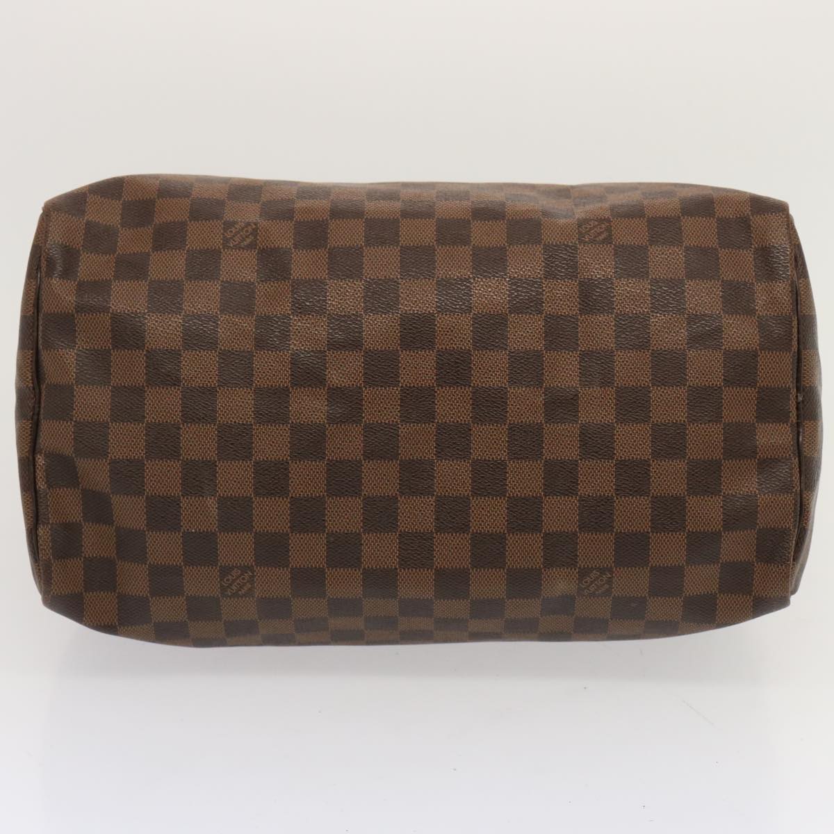 LOUIS VUITTON Damier Ebene Speedy 35 Hand Bag N41363 LV 70276