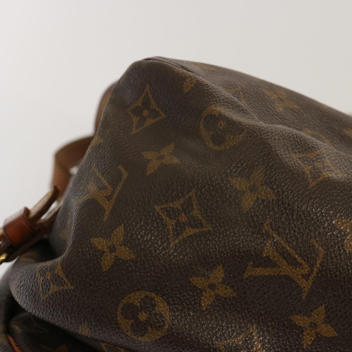LOUIS VUITTON Monogram Saumur 35 Shoulder Bag M42254 LV 70341
