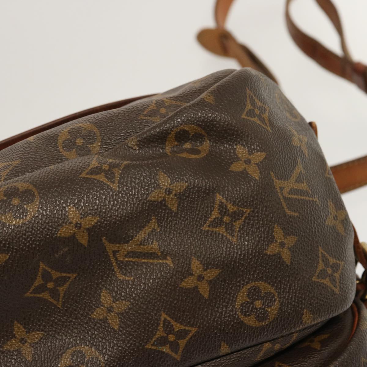LOUIS VUITTON Monogram Saumur 35 Shoulder Bag M42254 LV 70341