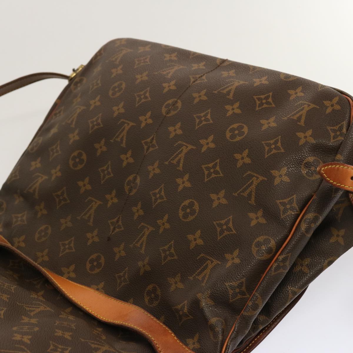 LOUIS VUITTON Monogram Saumur 35 Shoulder Bag M42254 LV 70341