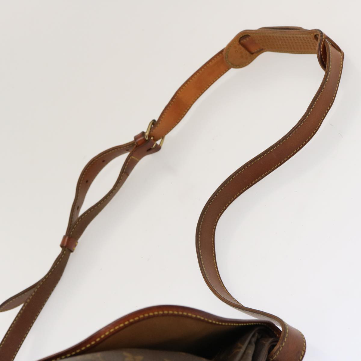 LOUIS VUITTON Monogram Saumur 35 Shoulder Bag M42254 LV 70341