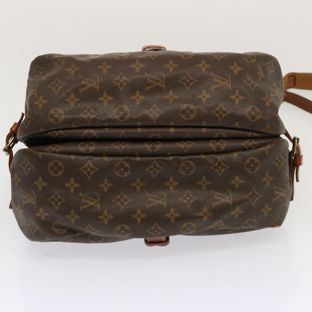 LOUIS VUITTON Monogram Saumur 35 Shoulder Bag M42254 LV 70341